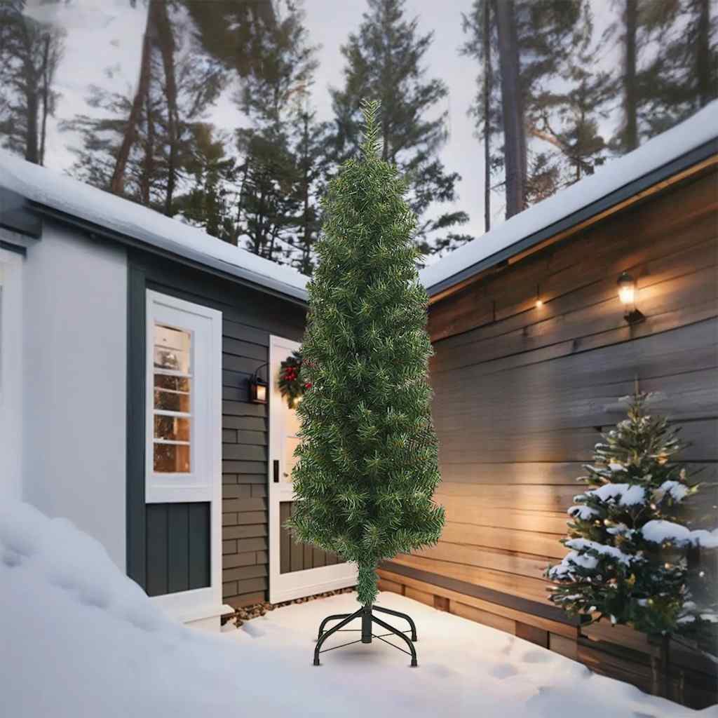 8720845443009_g_en_hd_1 vidaXL Slim Christmas Tree with Stand 270 cm PVC - Image 2