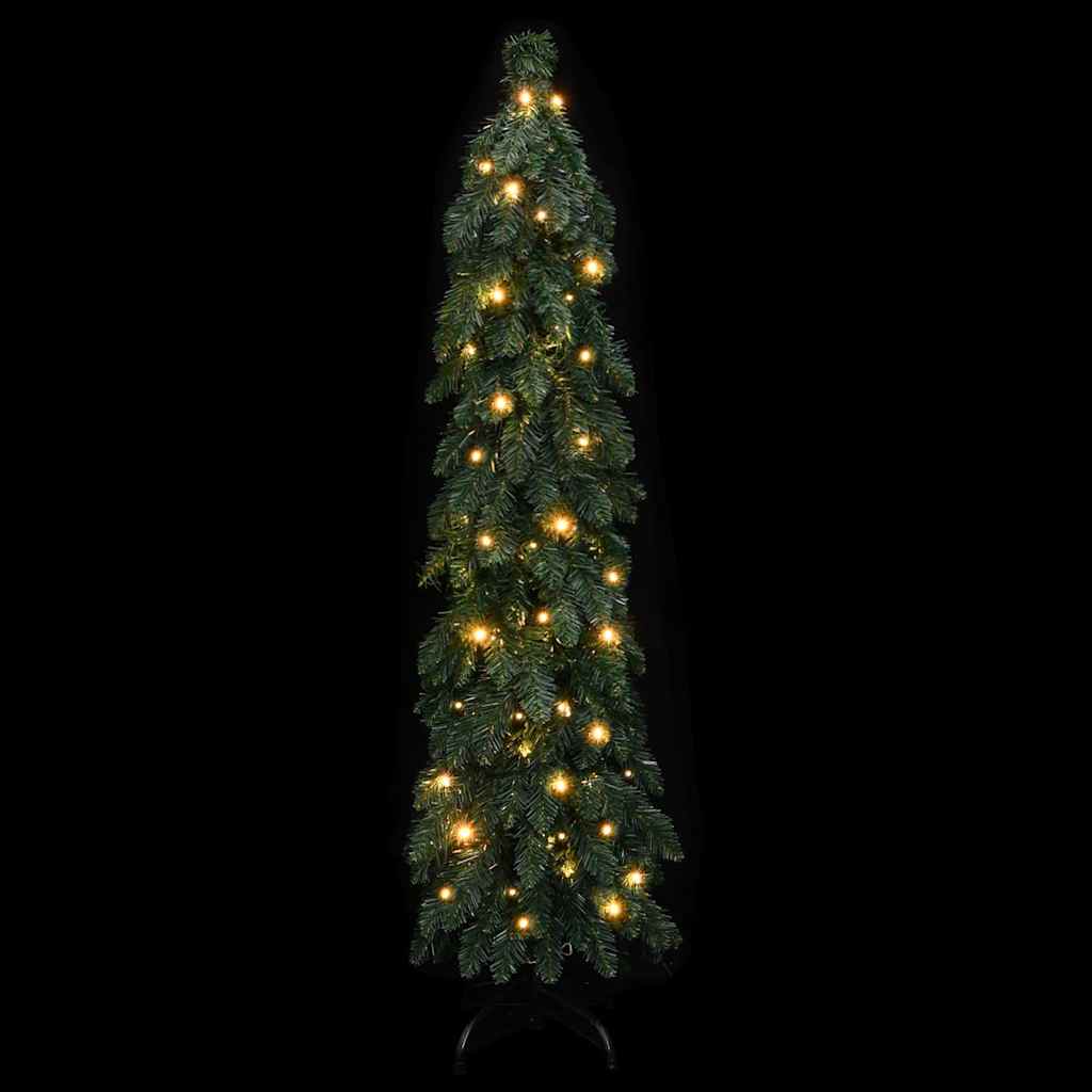 8720845443078_g_en_hd_1 vidaXL Artificial Pre-lit Christmas Tree with 80 LEDs 150 cm - Image 2