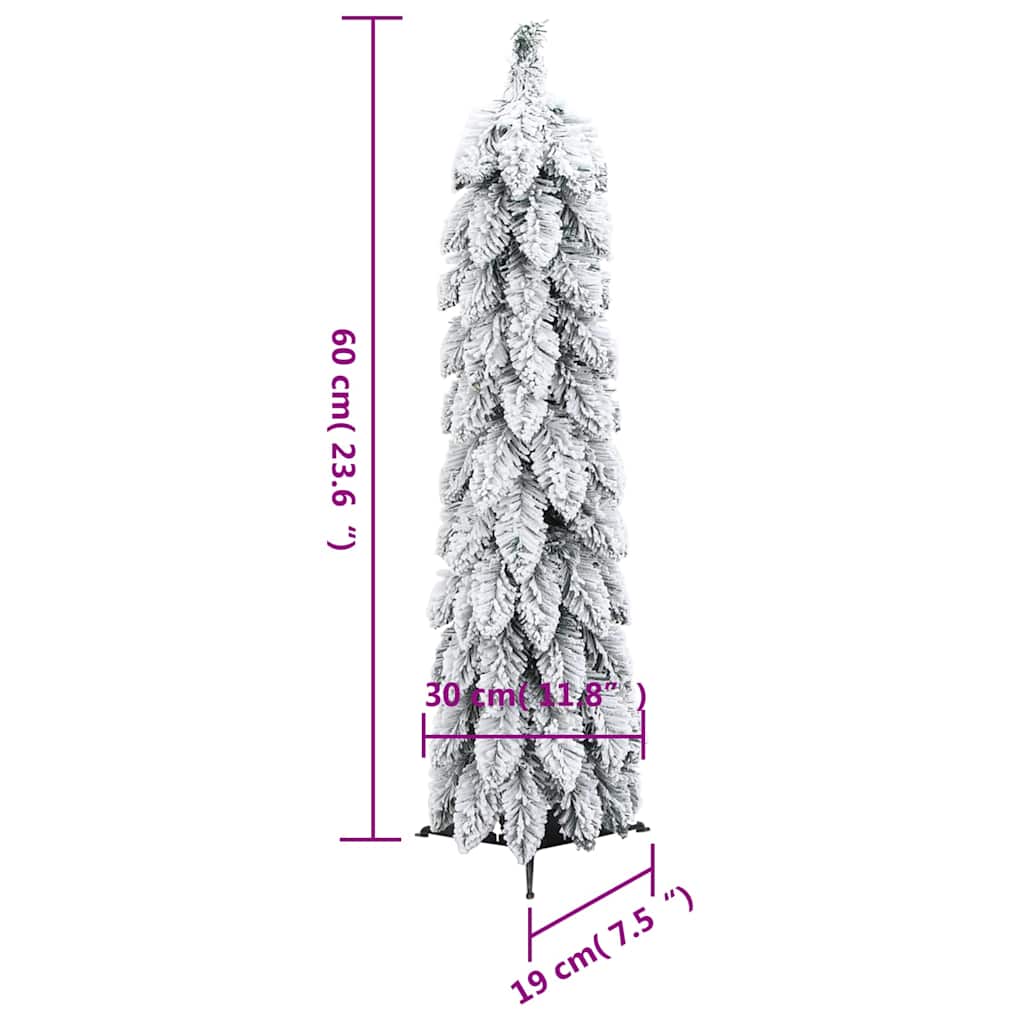 8720845443108_g_en_hd_10 vidaXL Artificial Pre-lit Christmas Tree with 30 LEDs and Flocked Snow 60 cm - Image 11