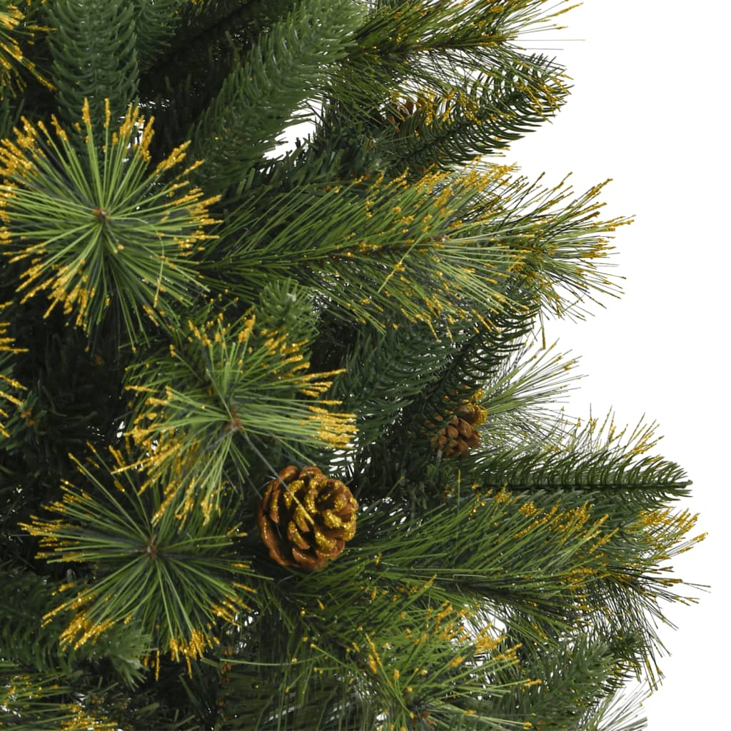 8720845443160_g_en_hd_4 vidaXL Artificial Hinged Christmas Tree with Cones 120 cm - Image 5