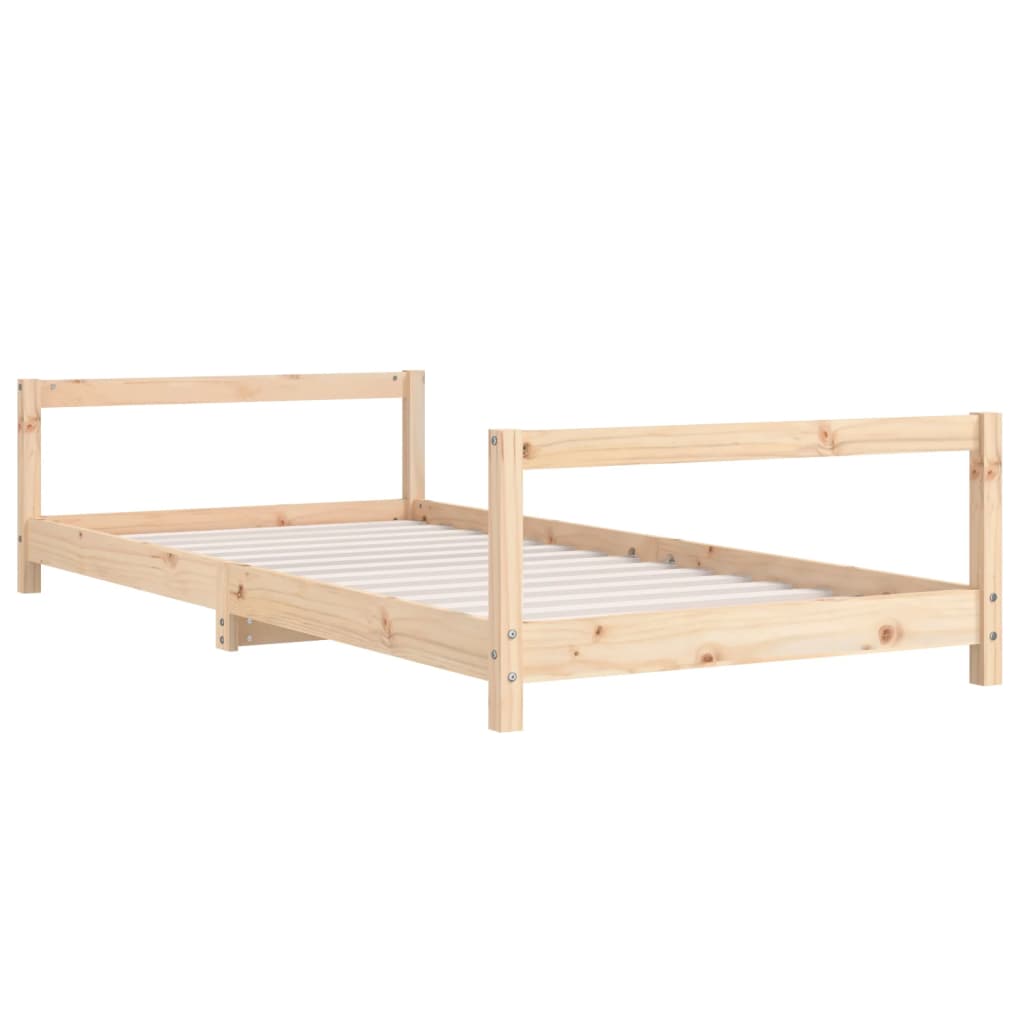 8720845444235_g_en_hd_1 vidaXL Kids Bed Frame 90x190 cm Solid Wood Pine - Image 3