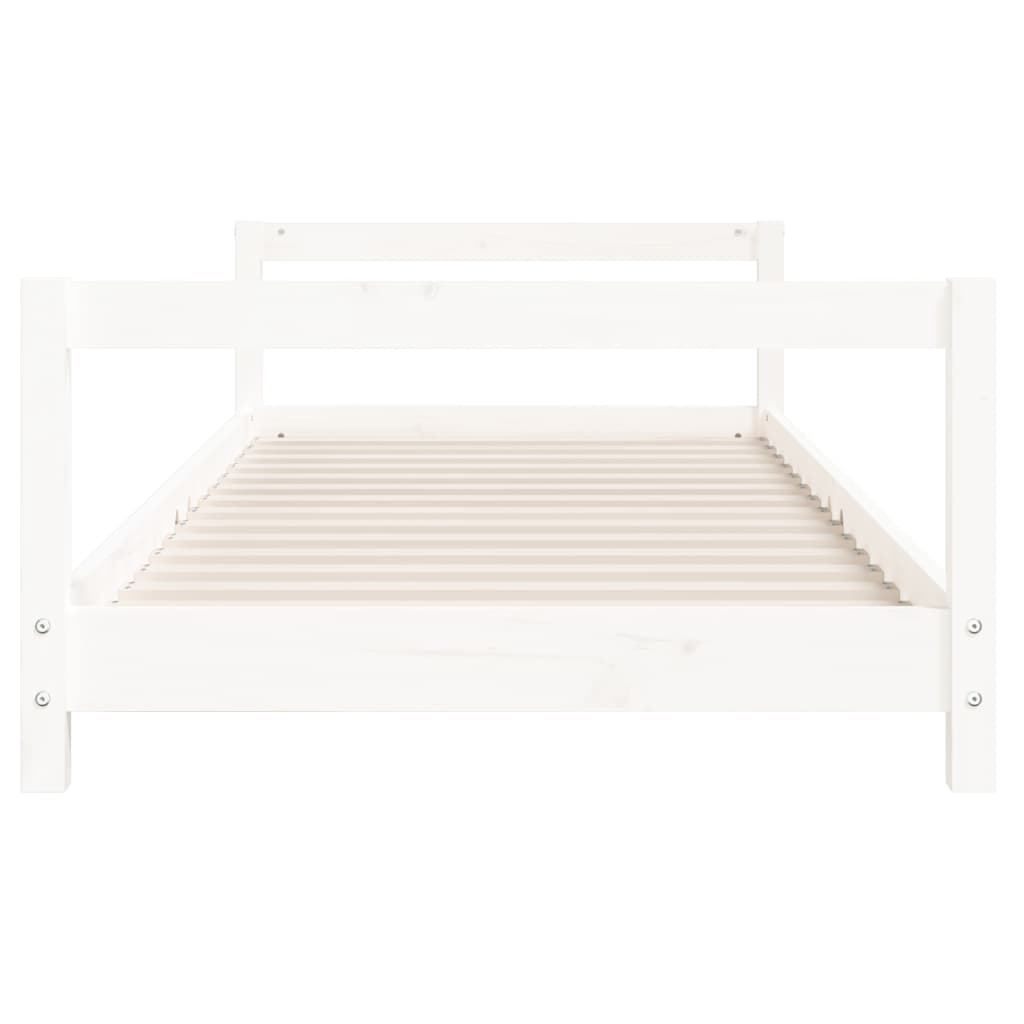 8720845444242_g_en_hd_2 vidaXL Kids Bed Frame White 90x190 cm Solid Wood Pine - Image 4
