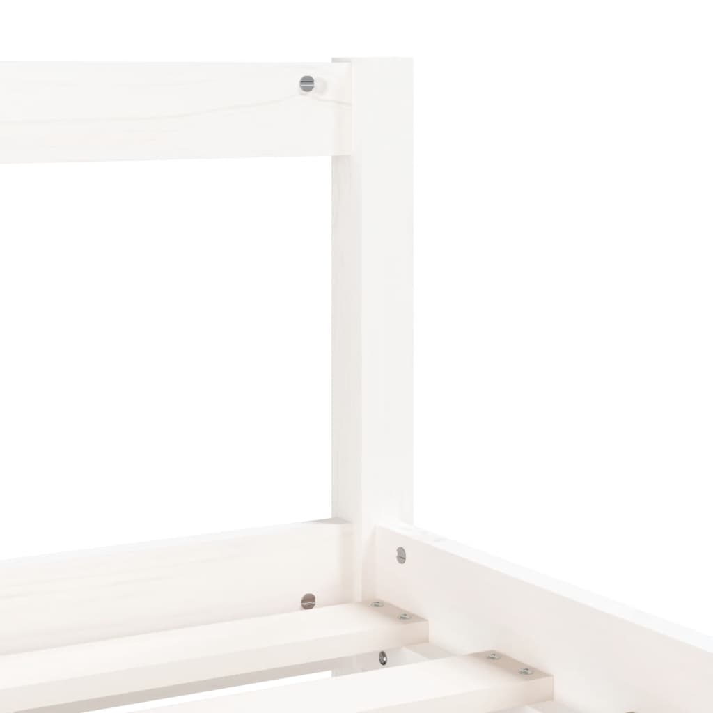 8720845444242_g_en_hd_5 vidaXL Kids Bed Frame White 90x190 cm Solid Wood Pine - Image 7
