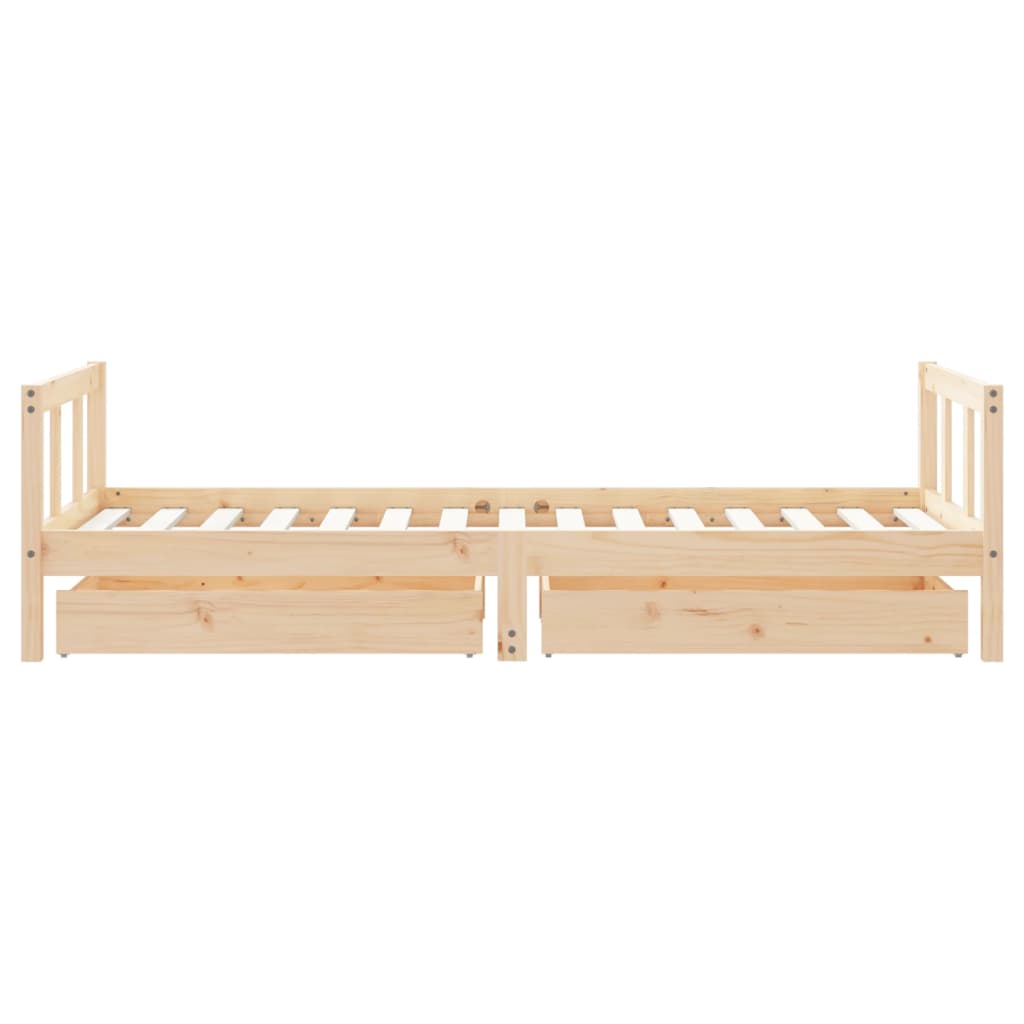 8720845444389_g_en_hd_4 vidaXL Kids Bed Frame with Drawers 90x190 cm Solid Wood Pine - Image 6