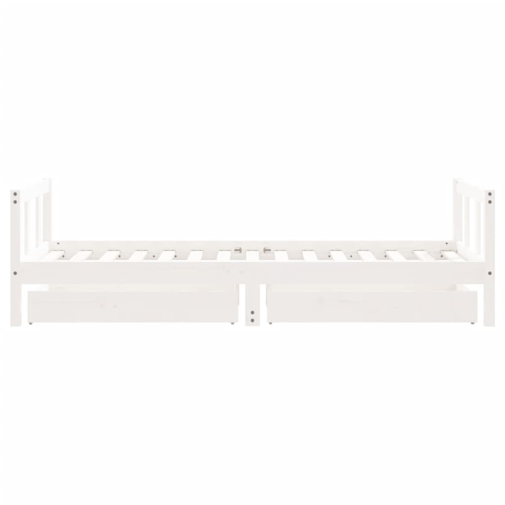 8720845444396_g_en_hd_4 vidaXL Kids Bed Frame with Drawers White 90x190 cm Solid Wood Pine - Image 6