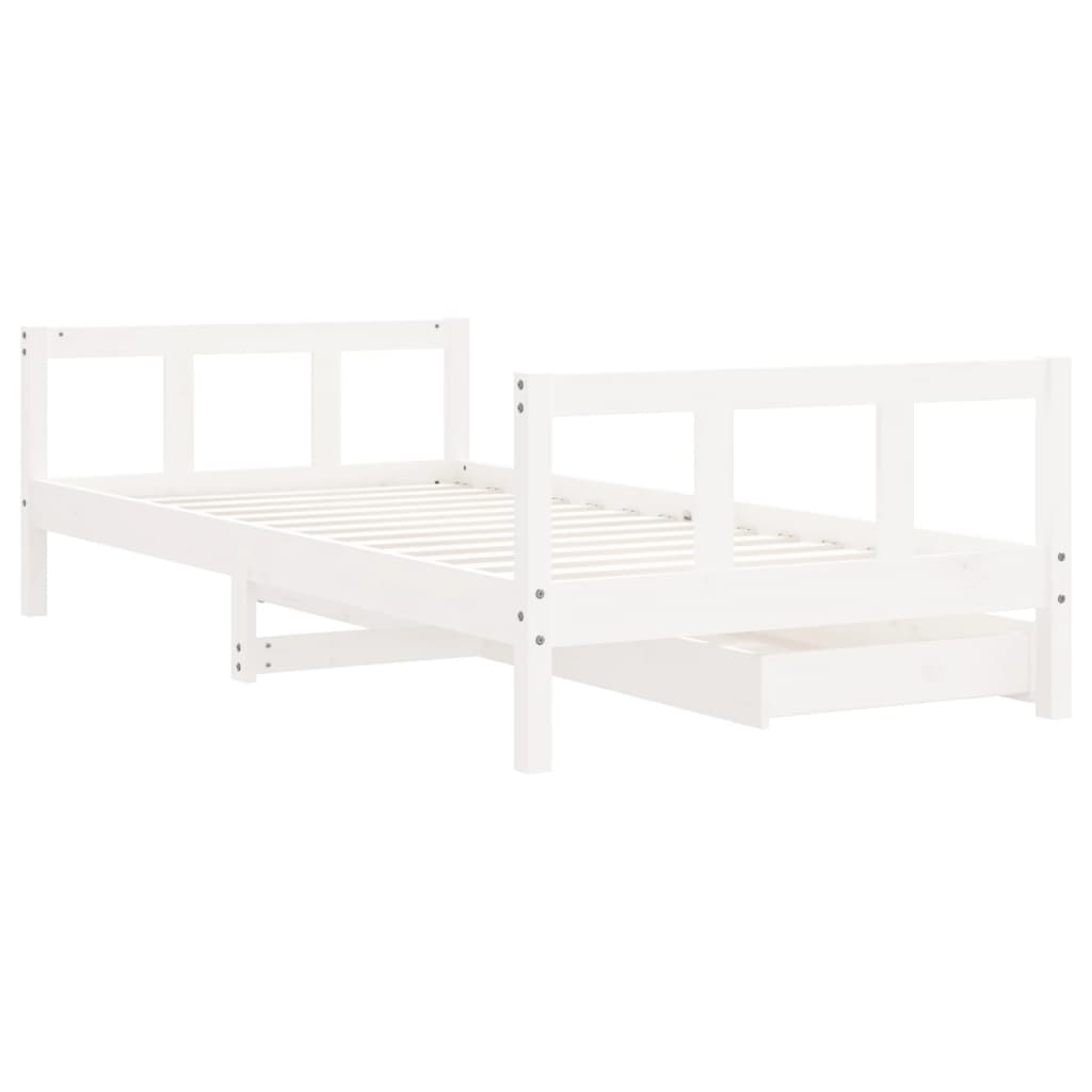 8720845444396_g_en_hd_5 vidaXL Kids Bed Frame with Drawers White 90x190 cm Solid Wood Pine - Image 7
