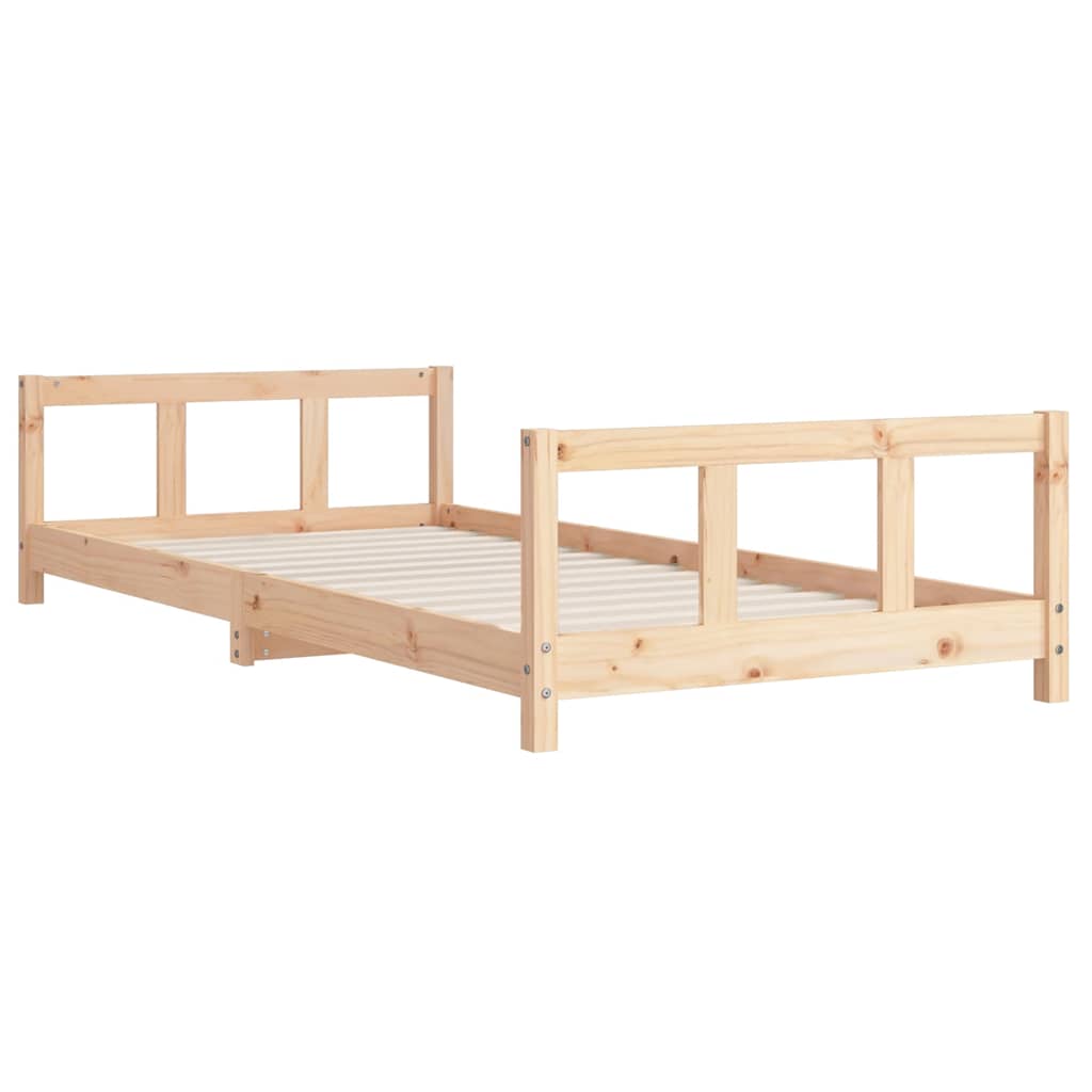8720845444532_g_en_hd_1 vidaXL Kids Bed Frame 90x190 cm Solid Wood Pine - Image 3