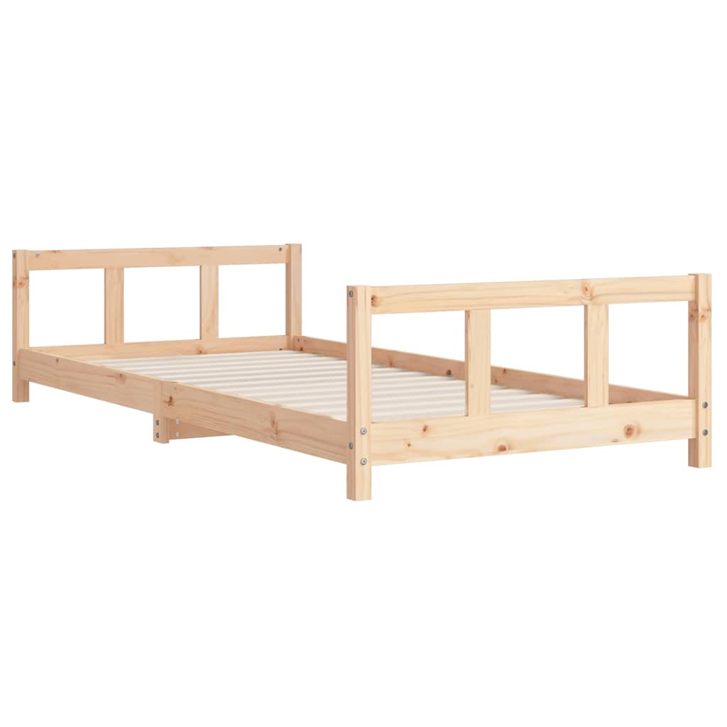 8720845444532_g_en_hd_4 vidaXL Kids Bed Frame 90x190 cm Solid Wood Pine - Image 6