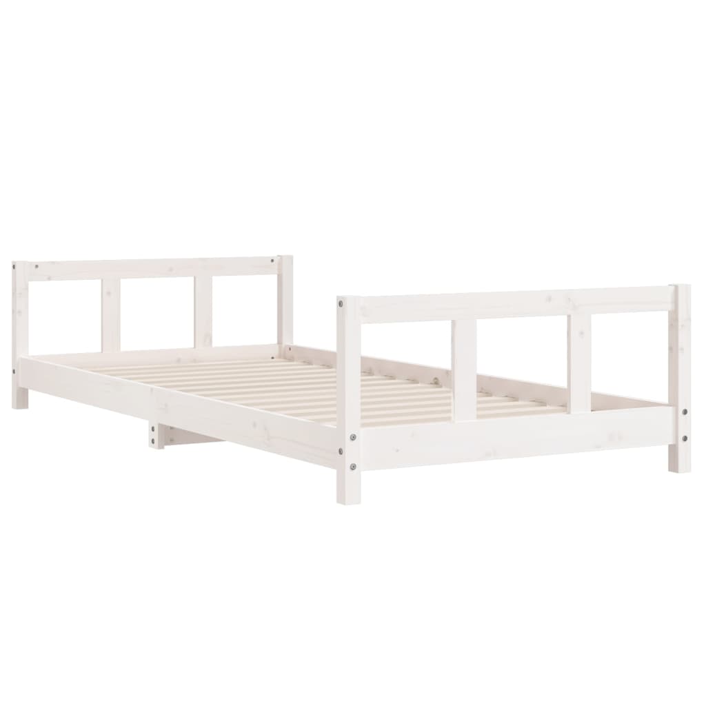 8720845444549_g_en_hd_4 vidaXL Kids Bed Frame White 90x190 cm Solid Wood Pine - Image 6