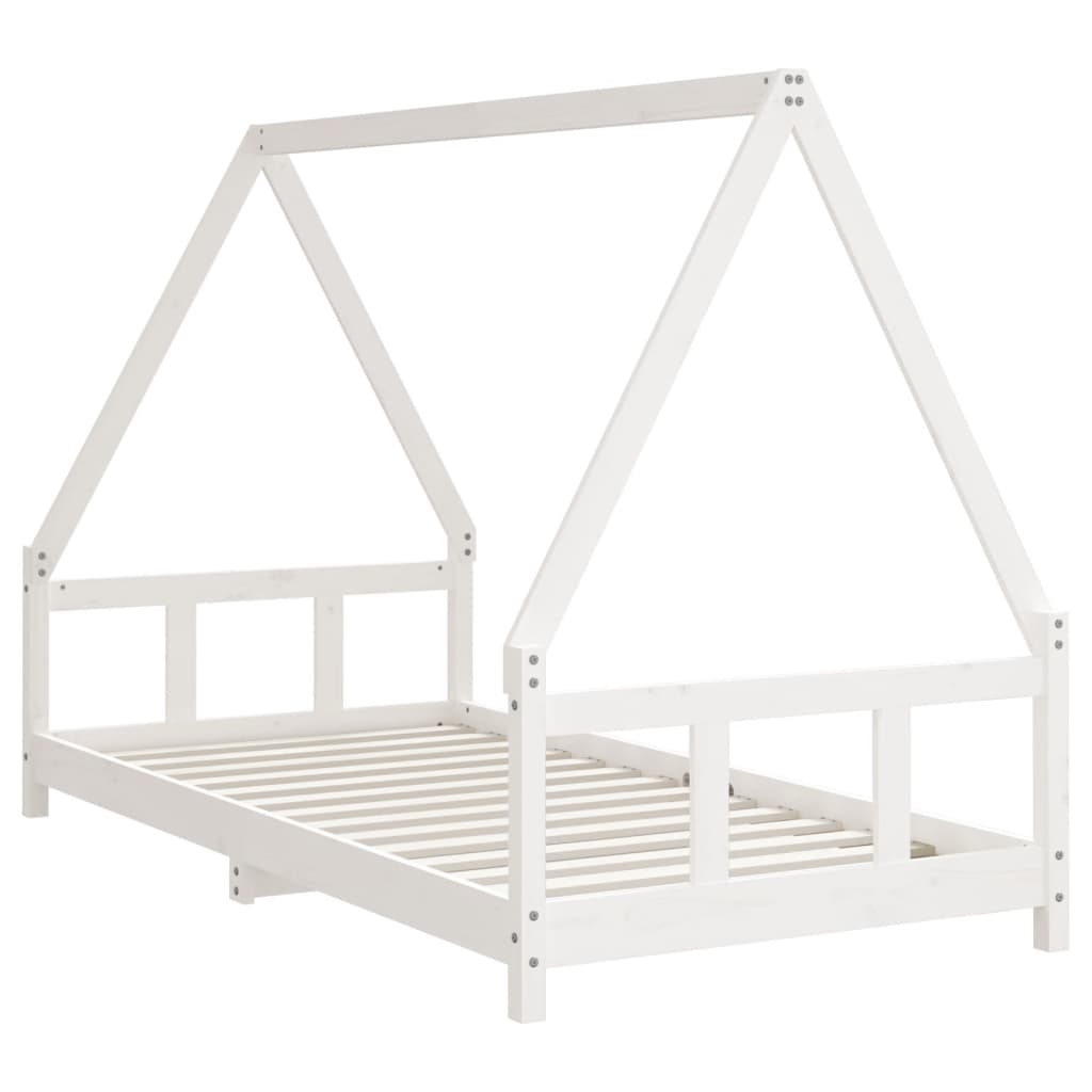 8720845444846_g_en_hd_1 vidaXL Kids Bed Frame White 90x190 cm Solid Wood Pine - Image 3