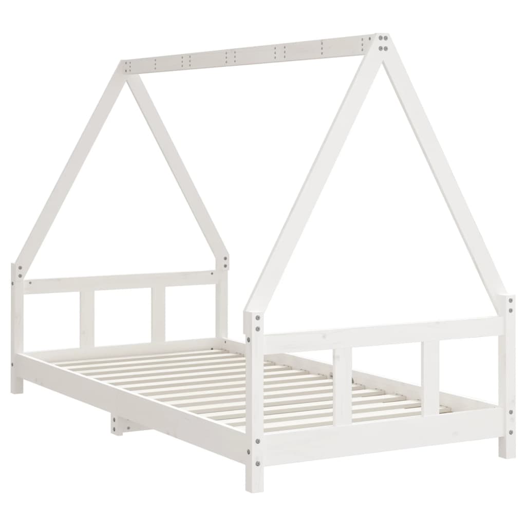 8720845444846_g_en_hd_4 vidaXL Kids Bed Frame White 90x190 cm Solid Wood Pine - Image 6