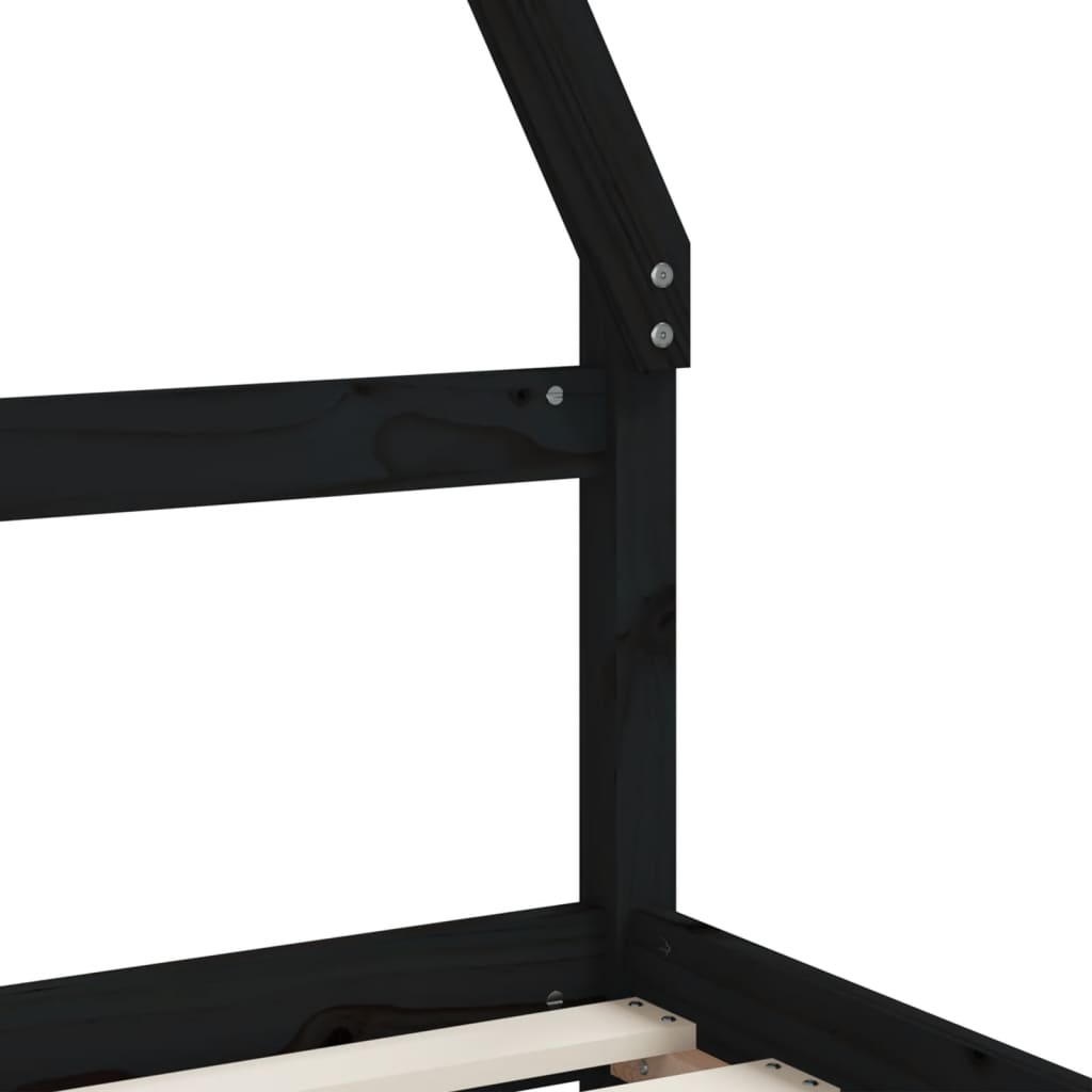 8720845445003_g_en_hd_6 vidaXL Kids Bed Frame with Drawers Black 90x190 cm Solid Wood Pine - Image 8