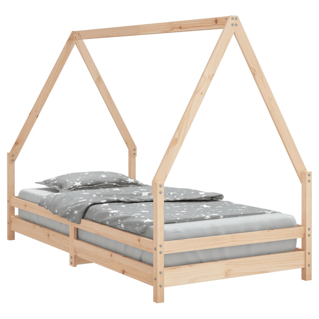 8720845445133_a_en_hd_1 vidaXL Kids Bed Frame 90x190 cm Solid Wood Pine - Image 2