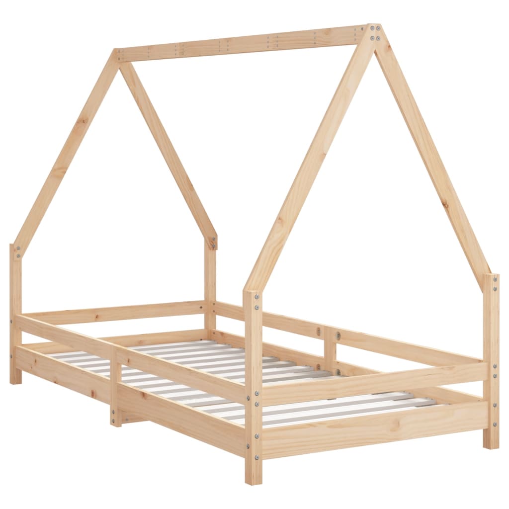 8720845445133_g_en_hd_1 vidaXL Kids Bed Frame 90x190 cm Solid Wood Pine - Image 3