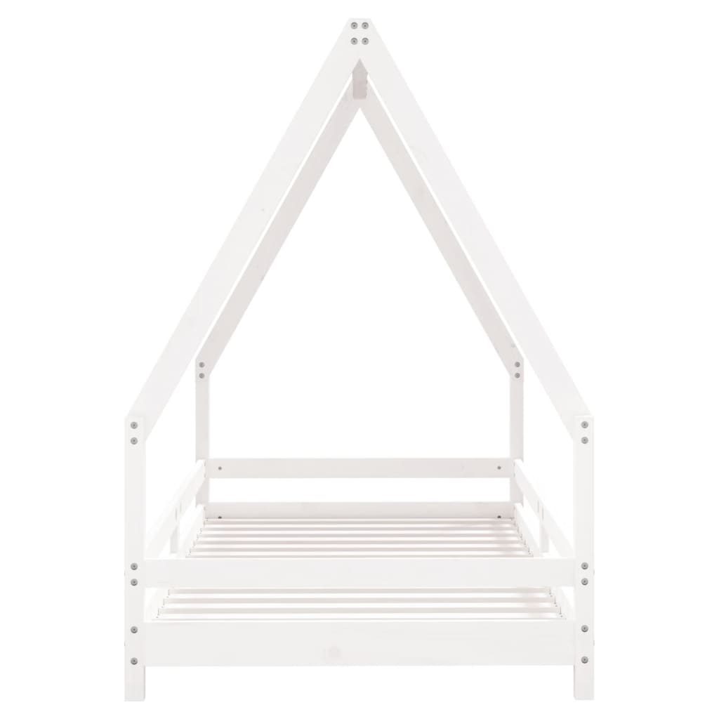 8720845445140_g_en_hd_2 vidaXL Kids Bed Frame White 90x190 cm Solid Wood Pine - Image 4