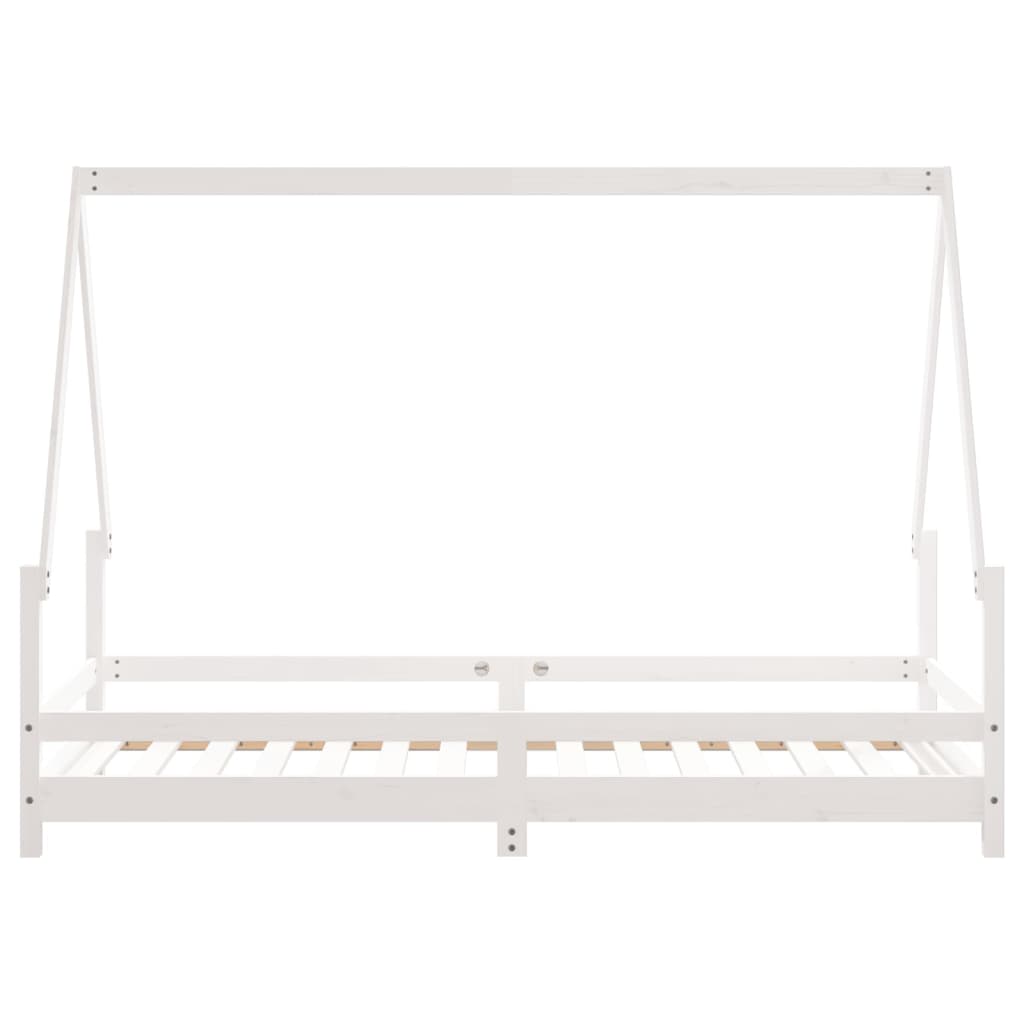 8720845445140_g_en_hd_3 vidaXL Kids Bed Frame White 90x190 cm Solid Wood Pine - Image 5