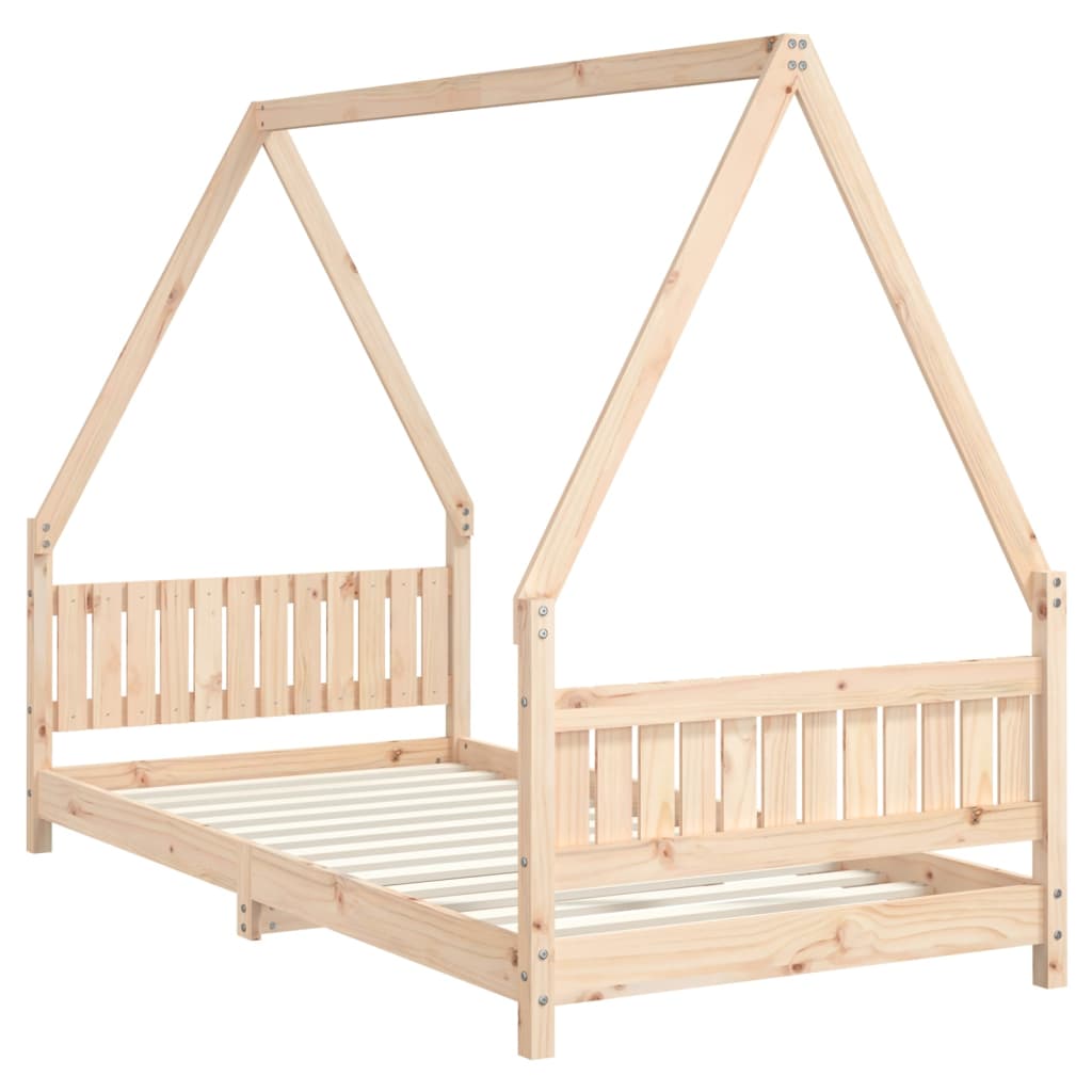 8720845445287_g_en_hd_1 vidaXL Kids Bed Frame 90x190 cm Solid Wood Pine - Image 3
