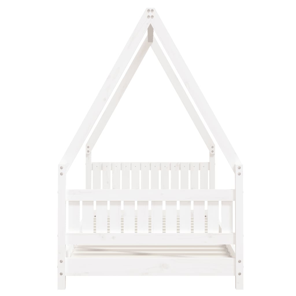 8720845445294_g_en_hd_3 vidaXL Kids Bed Frame White 90x190 cm Solid Wood Pine - Image 5