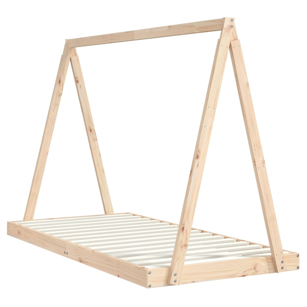 8720845445522_g_en_hd_1 vidaXL Kids Bed Frame 90x190 cm Solid Wood Pine - Image 3
