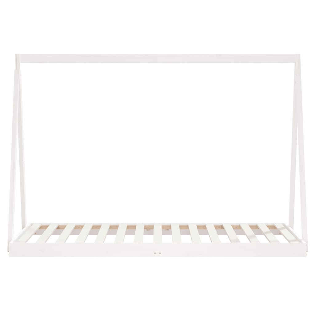 8720845445539_g_en_hd_2 vidaXL Kids Bed Frame White 90x190 cm Solid Wood Pine - Image 4