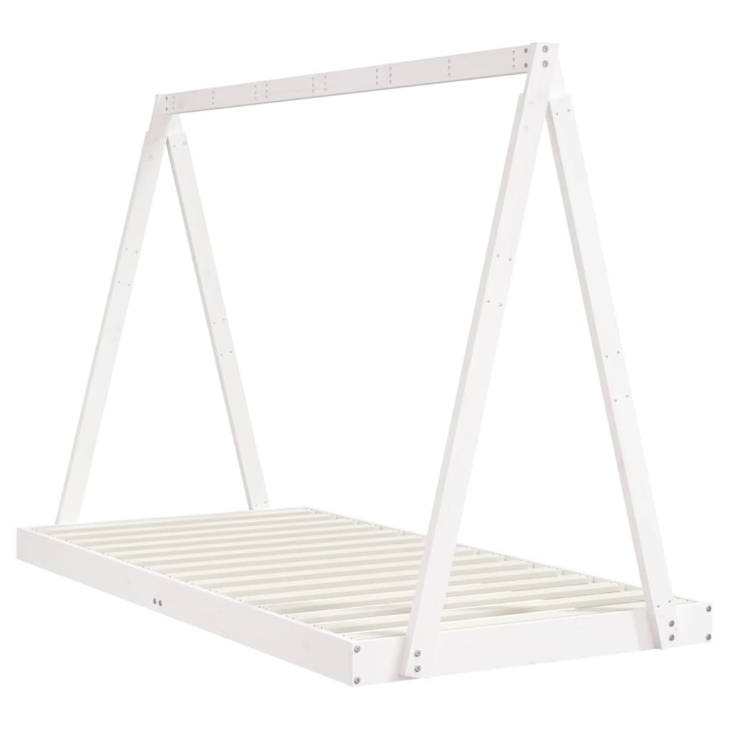 8720845445539_g_en_hd_4 vidaXL Kids Bed Frame White 90x190 cm Solid Wood Pine - Image 6