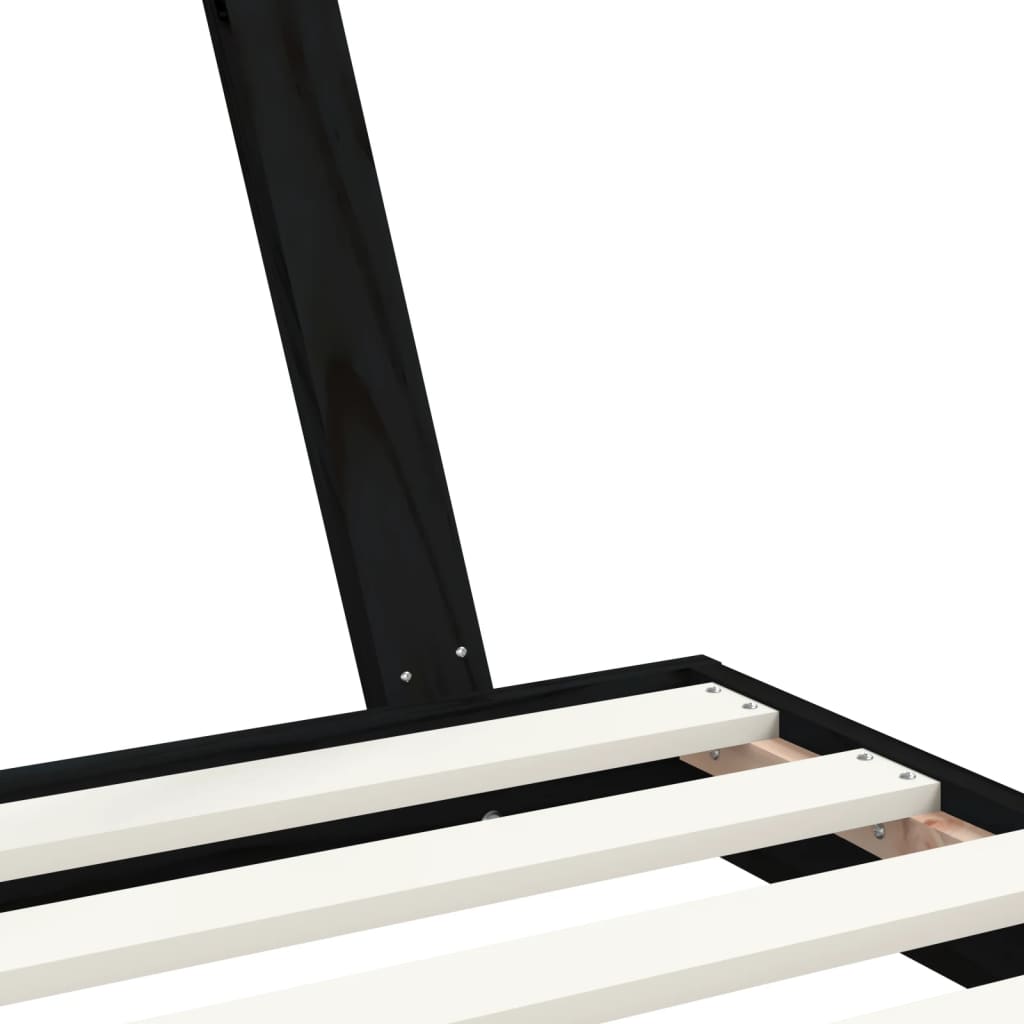 8720845445546_g_en_hd_5 vidaXL Kids Bed Frame Black 90x190 cm Solid Wood Pine - Image 7