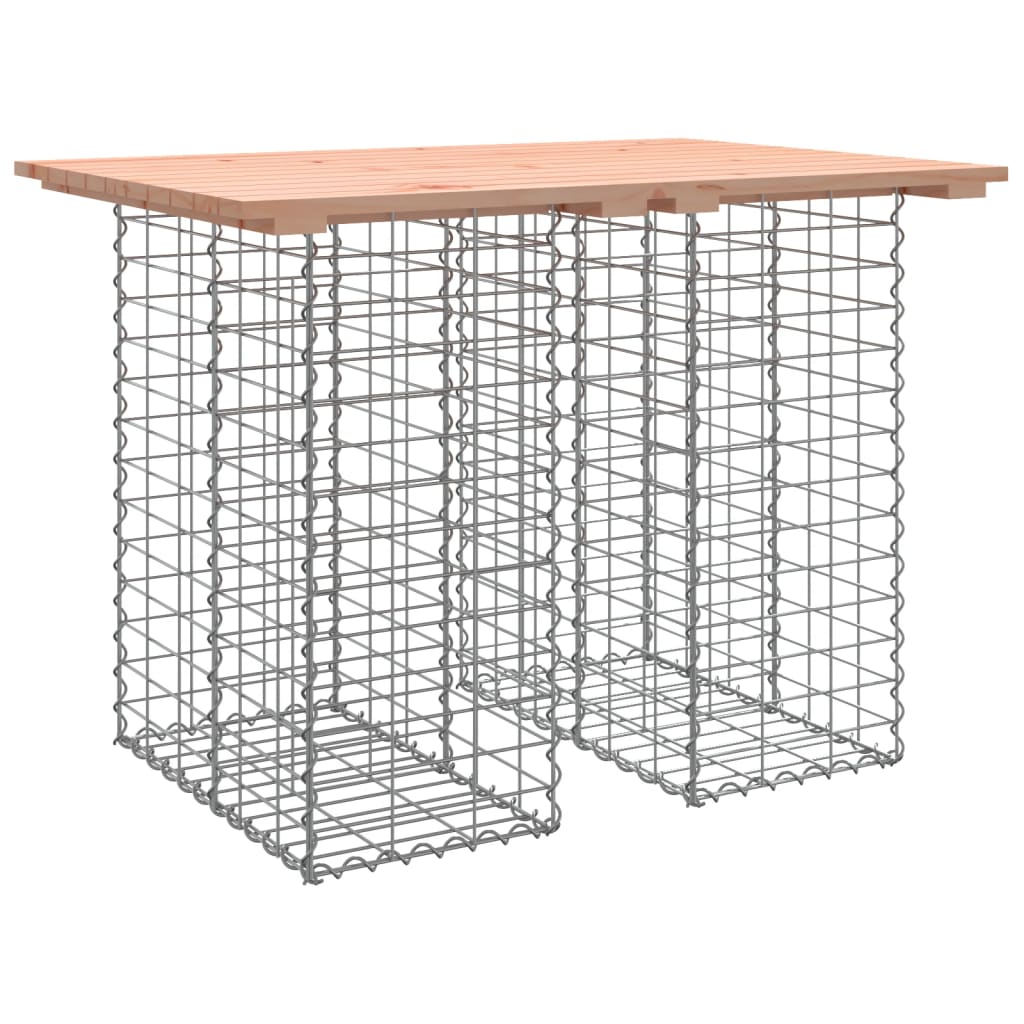 8720845446284_a_en_hd_1 vidaXL Garden Bench Gabion Design 100x70x72 cm Solid Wood Douglas - Image 2