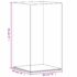 vidaXL Display Box Transparent 20x20x38 cm Acrylic - Image 6