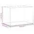 vidaXL Display Box Transparent 56x36x37 cm Acrylic - Image 6