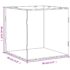 vidaXL Display Box Transparent 30x30x30 cm Acrylic - Image 6