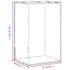 vidaXL Display Box Transparent 22x18x35 cm Acrylic - Image 6