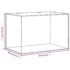 vidaXL Display Box Transparent 56x36x37 cm Acrylic - Image 6