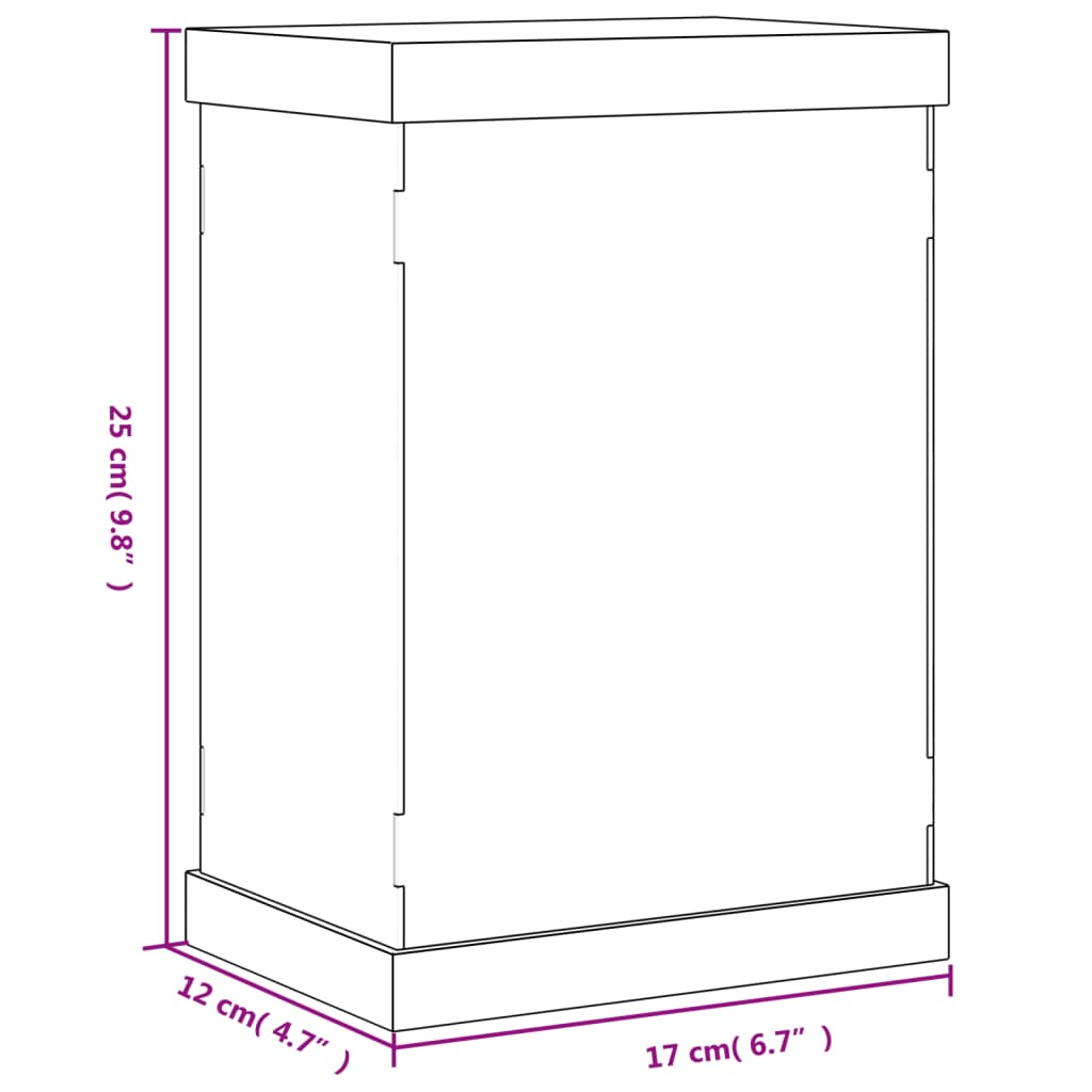 8720845455095_g_en_hd_4 vidaXL Display Box Transparent 17x12x25 cm Acrylic - Image 6