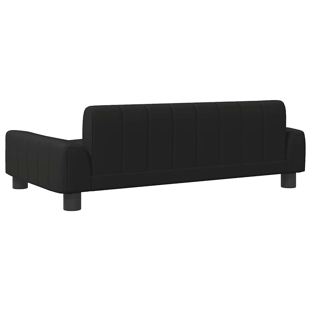 8720845455767_g_en_hd_3 vidaXL Kids Sofa Black 90x53x30 cm Faux Leather - Image 5