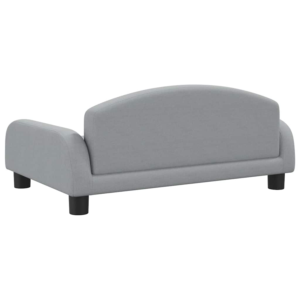 8720845456719_g_en_hd_3 vidaXL Kids Sofa Light Grey 70x45x30 cm Fabric - Image 5