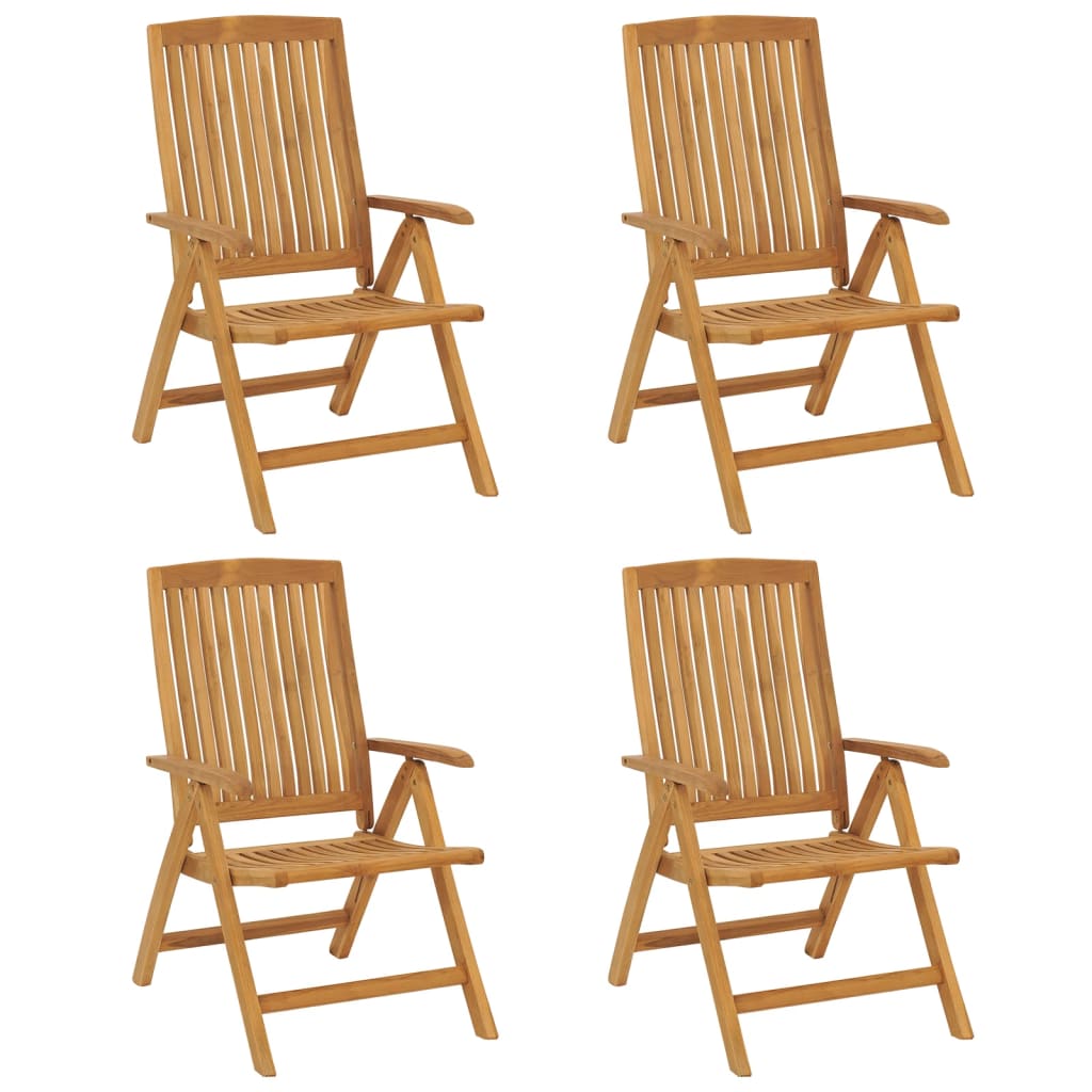 8720845458355_g_en_hd_1 vidaXL Reclining Garden Chairs with Cushions 4 pcs Solid Wood Teak - Image 3