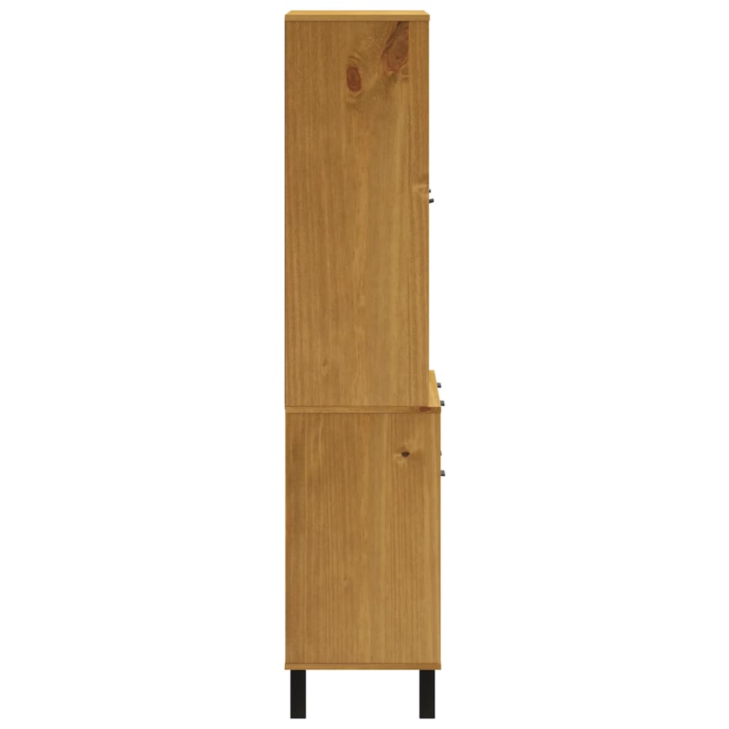 8720845459284_g_en_hd_4 vidaXL Highboard with Glass Doors FLAM 80x40x180 cm Solid Wood Pine - Image 7