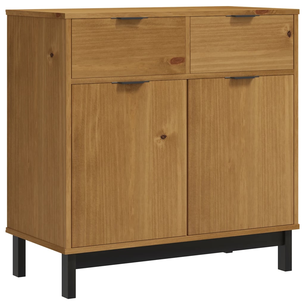 8720845459284_g_en_hd_7 vidaXL Highboard with Glass Doors FLAM 80x40x180 cm Solid Wood Pine - Image 10