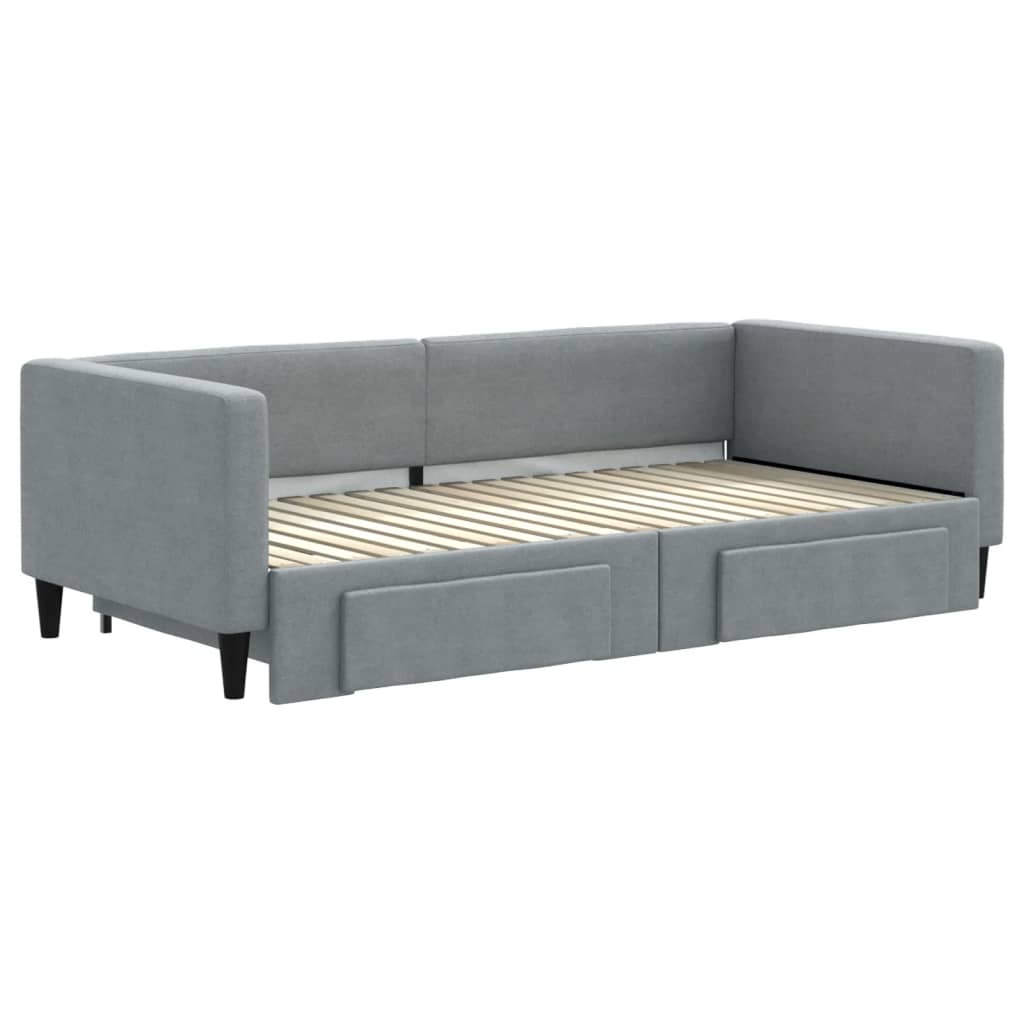 8720845459987_g_en_hd_1 vidaXL Daybed with Trundle&Drawers without Mattress Light Grey 90x190 cm - Image 3