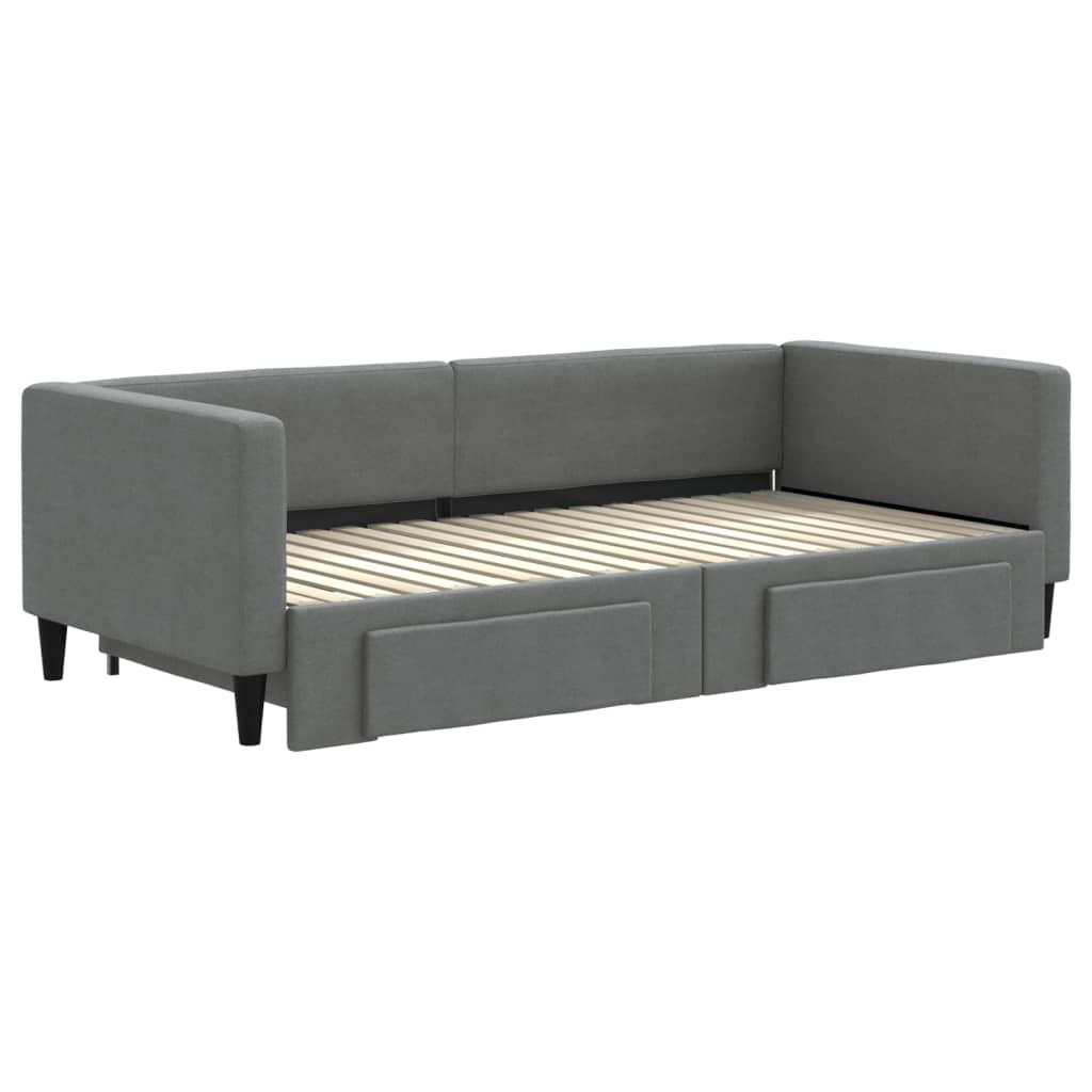 8720845459994_g_en_hd_1 vidaXL Daybed with Trundle&Drawers without Mattress Dark Grey 90x190 cm - Image 3