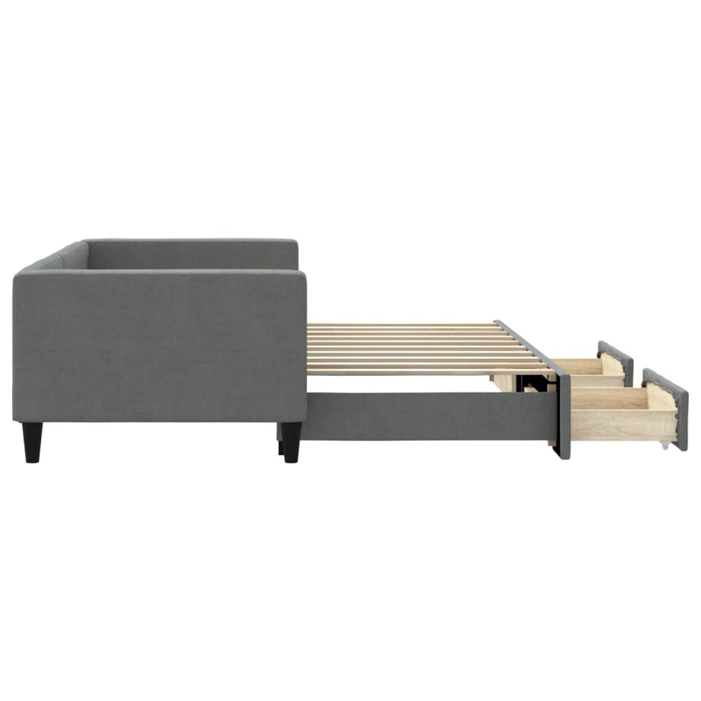 8720845459994_g_en_hd_2 vidaXL Daybed with Trundle&Drawers without Mattress Dark Grey 90x190 cm - Image 4