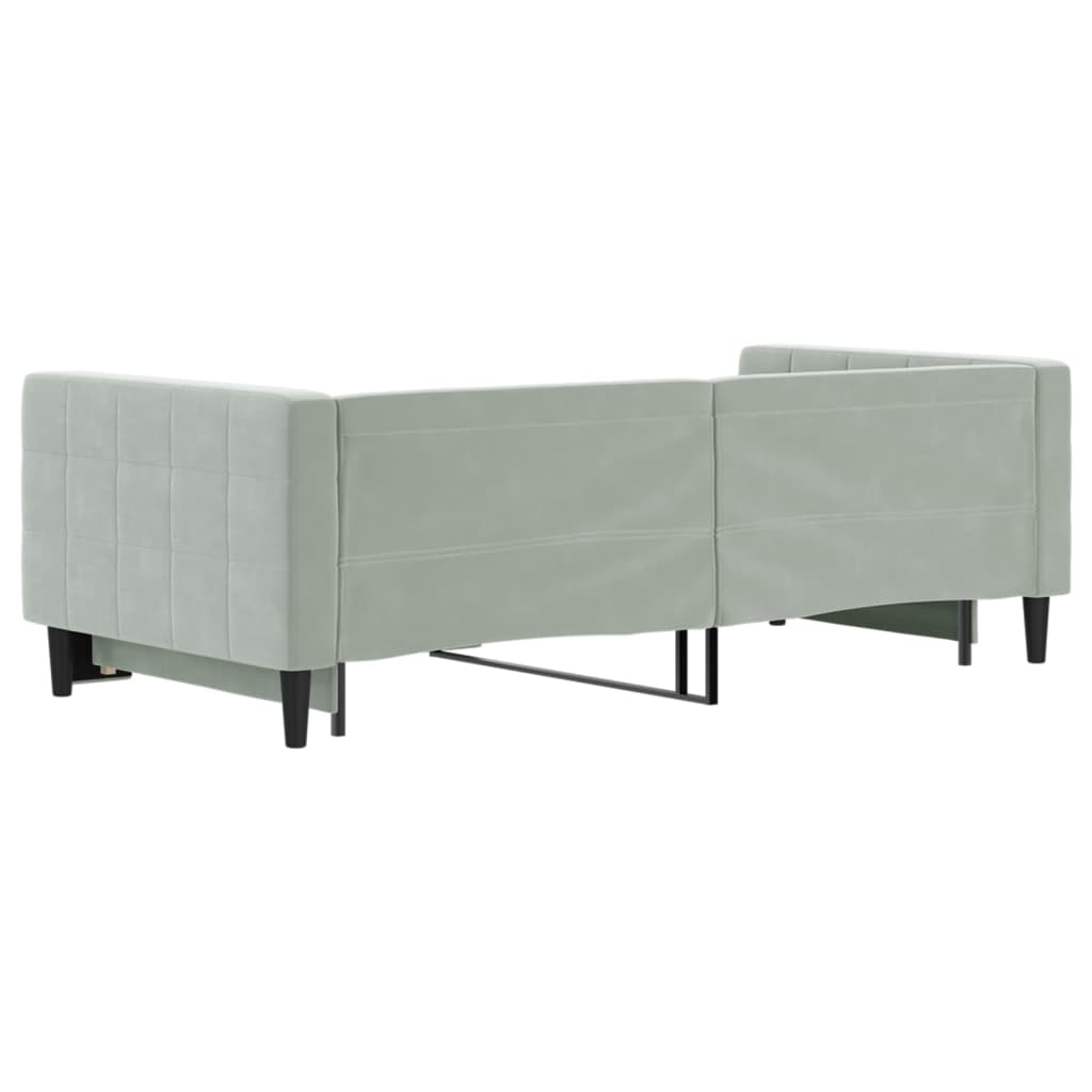 8720845460785_g_en_hd_3 vidaXL Daybed with Trundle without Mattress Light Grey 90x190 cm - Image 5