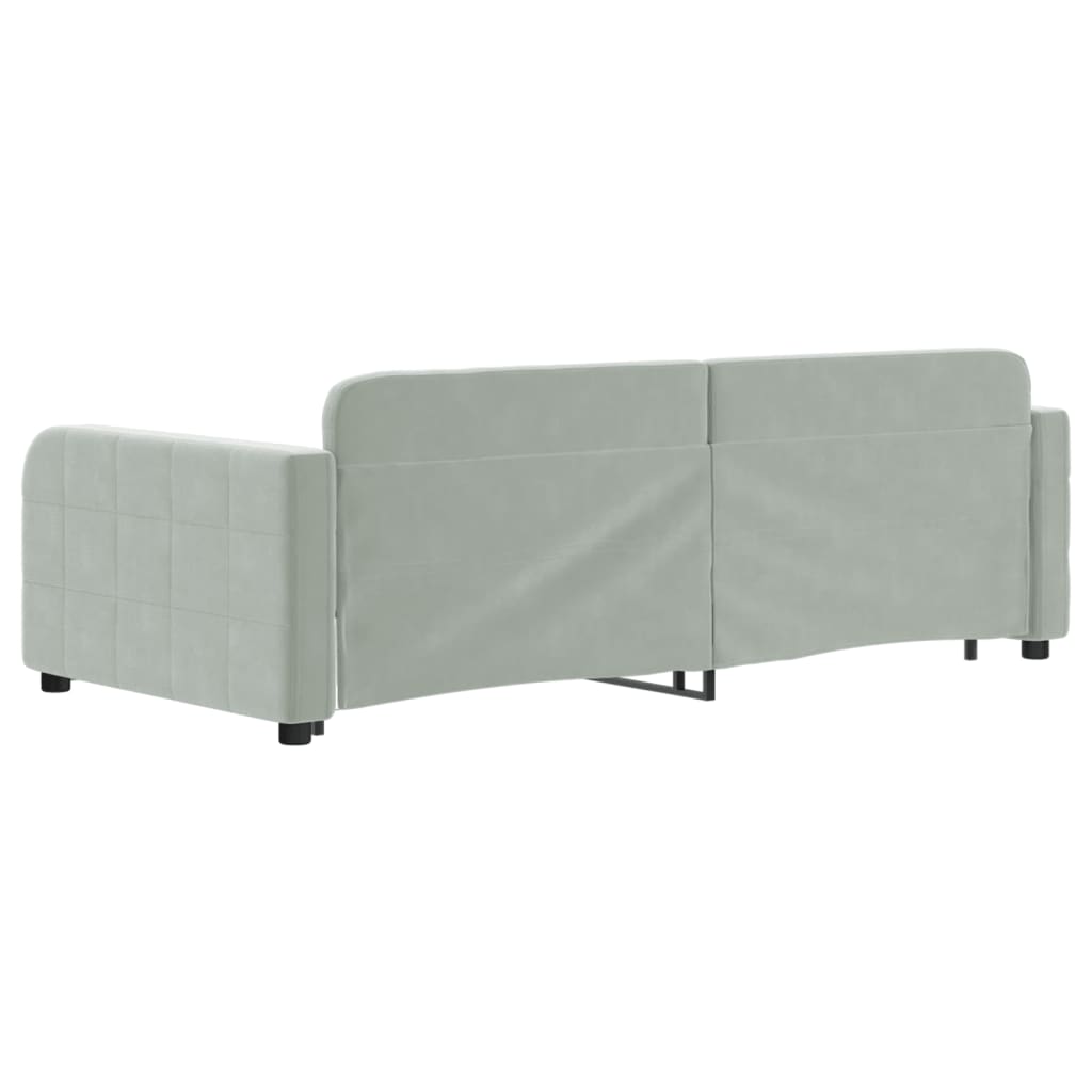 8720845463168_g_en_hd_3 vidaXL Daybed with Trundle without Mattress Light Grey 90x190 cm - Image 5