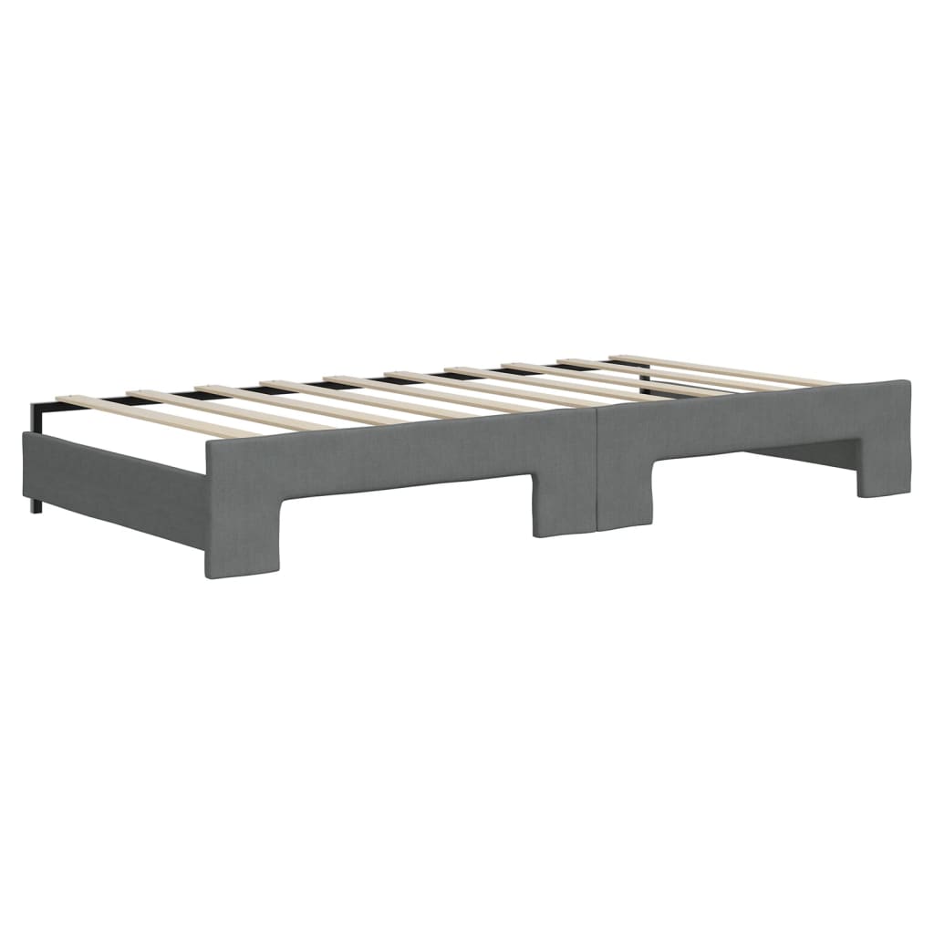 8720845466091_g_en_hd_6 vidaXL Daybed with Trundle&Drawers without Mattress Dark Grey 90x190 cm - Image 8