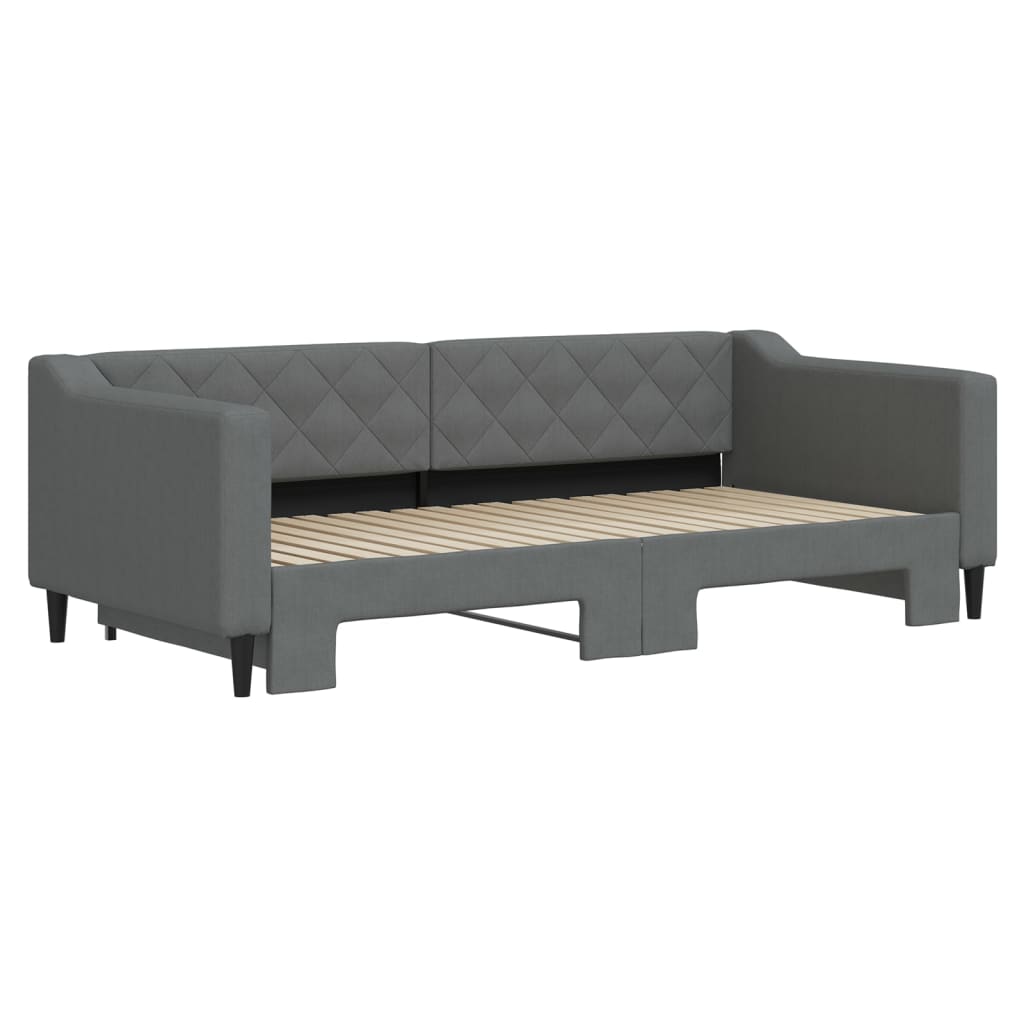 8720845468118_g_en_hd_1 vidaXL Daybed with Trundle without Mattress Dark Grey 90x190 cm - Image 3