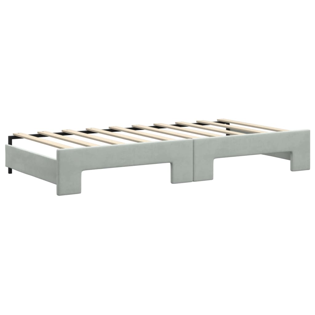 8720845471545_g_en_hd_6 vidaXL Daybed with Trundle without Mattress Light Grey 90x190 cm - Image 8