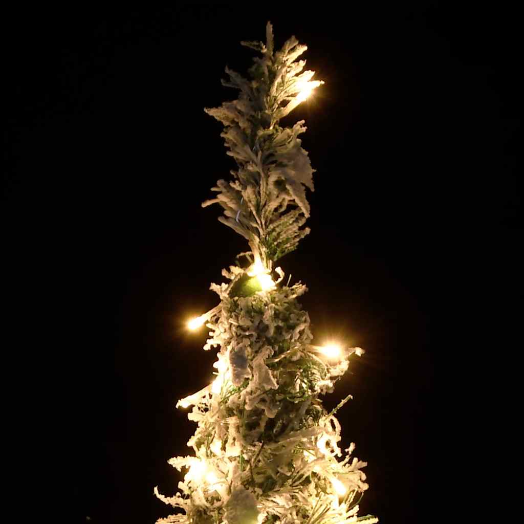 8720845472511_g_en_hd_2 vidaXL Artificial Christmas Tree Pop-up Flocked Snow 200 LEDs 210 cm - Image 3