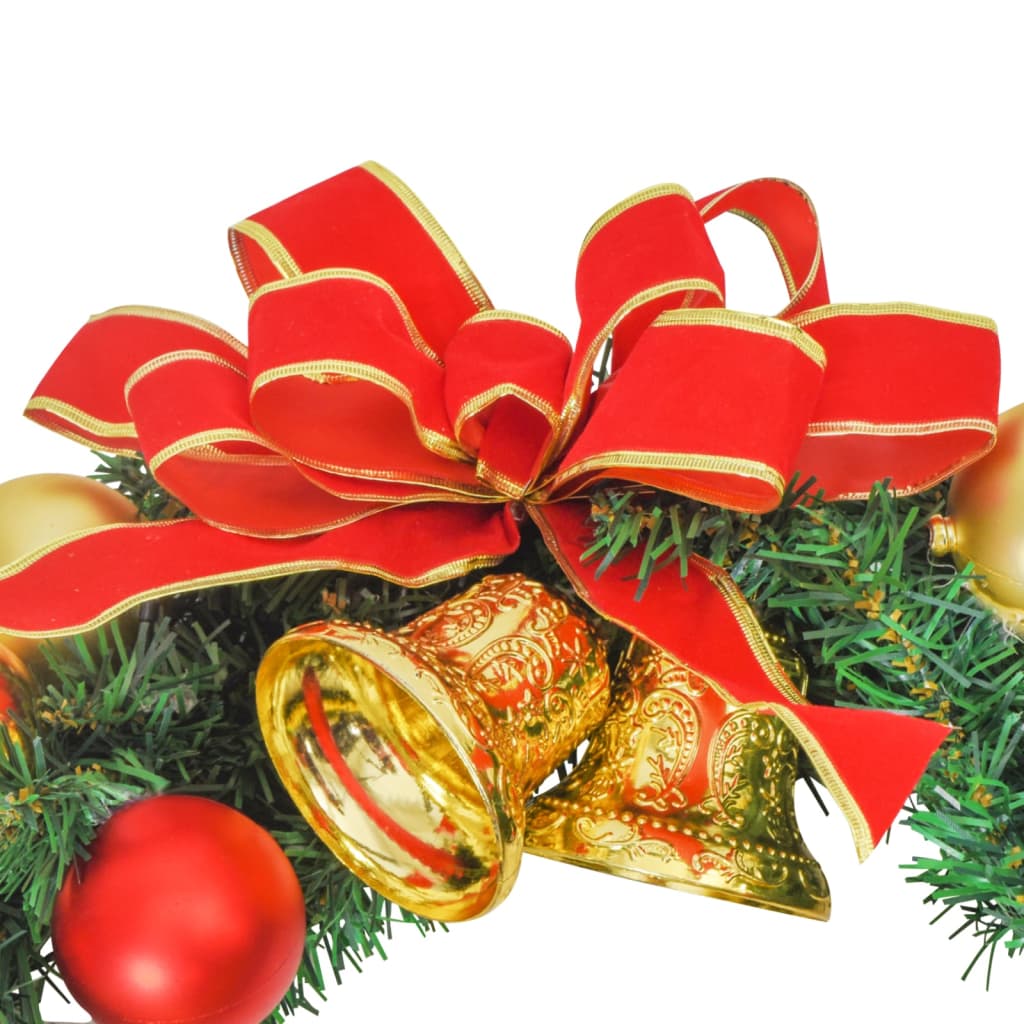 8720845472566_g_en_hd_5 vidaXL Christmas Wreath with 15 LEDs Green 30 cm - Image 6