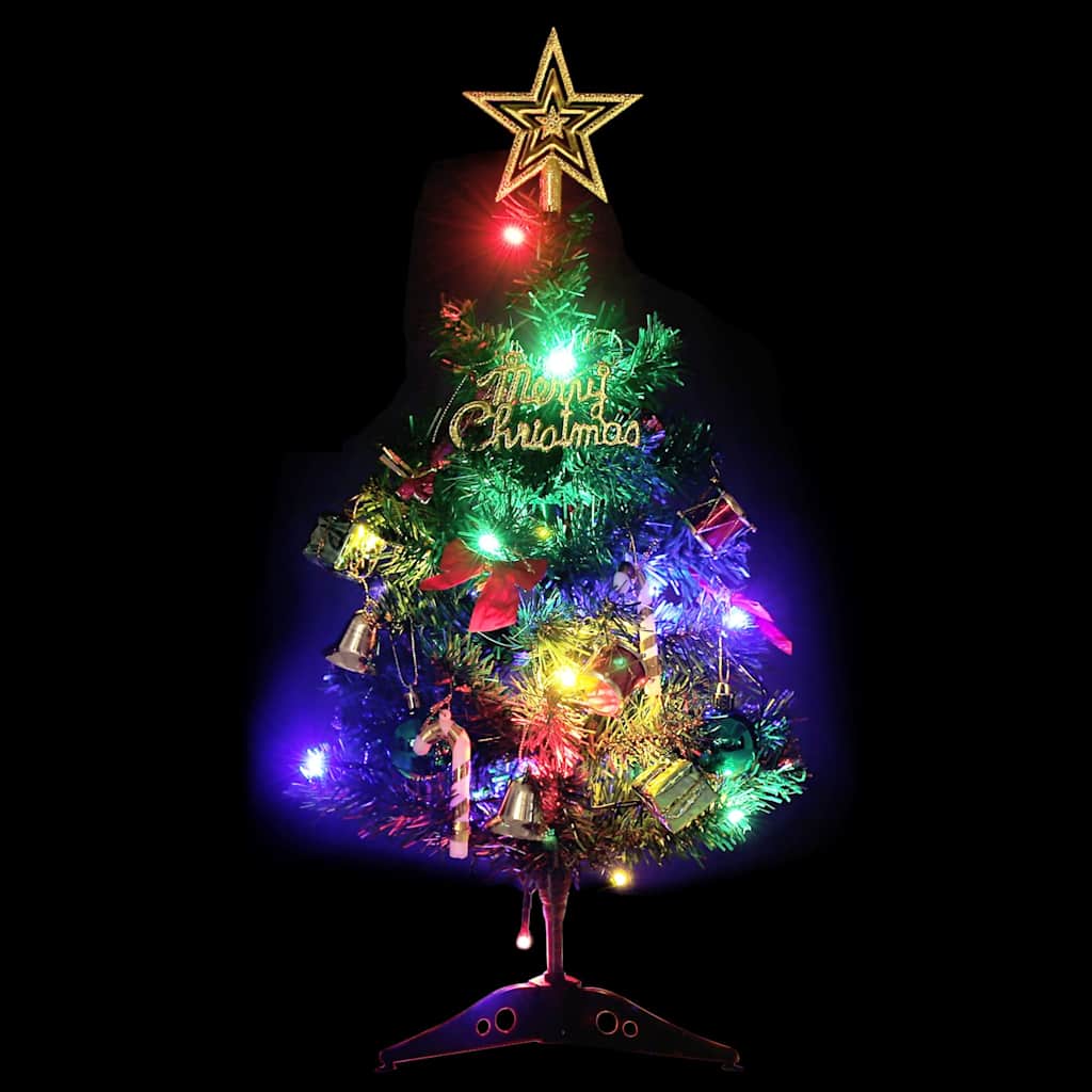 8720845472597_g_en_hd_1 vidaXL Mini Artificial Pre-lit Christmas Tree with 20 LEDs Green 45 cm - Image 2