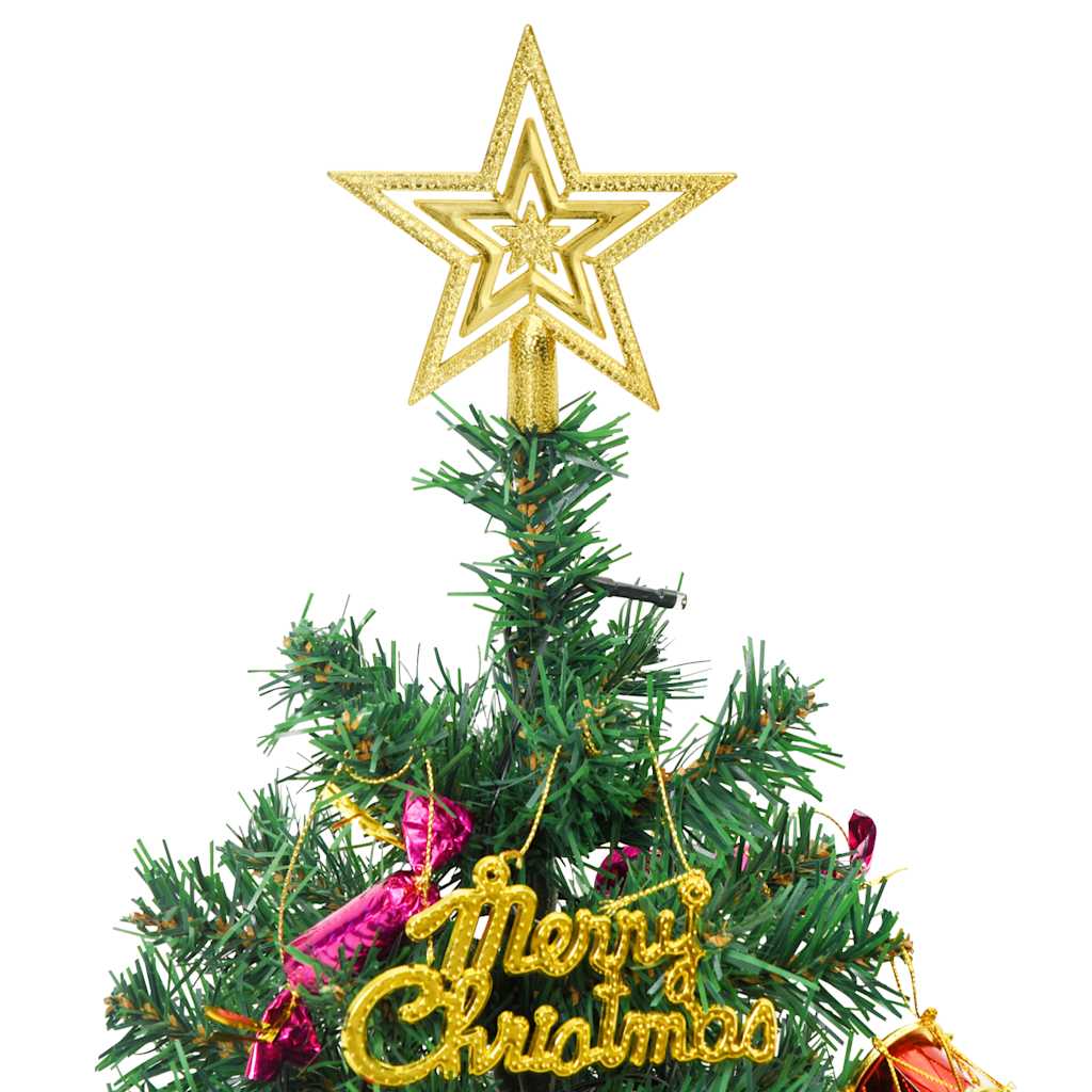 8720845472603_g_en_hd_5 vidaXL Mini Artificial Pre-lit Christmas Tree with 30 LEDs Green 60 cm - Image 6